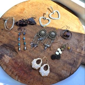 Vintage and new earring bundle